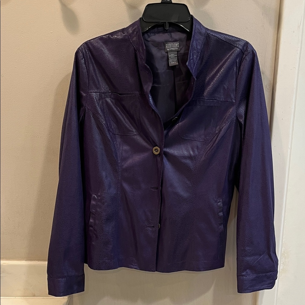 Additions by Chico’s Purple Women's Jacket